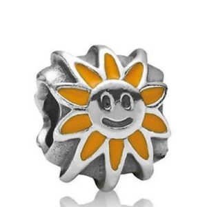 RETIRED Pandora Smiling Sunshine Sun Charm 790532EN20